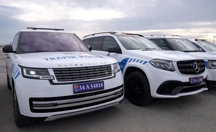 полицейские авто, турецкая полиция