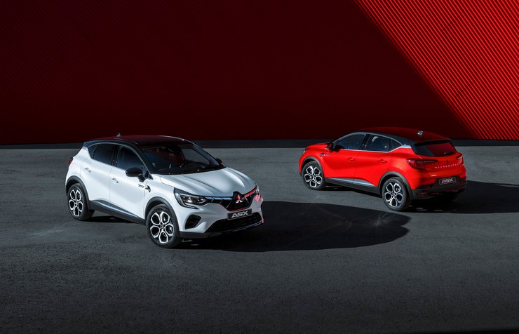Новий Mitsubishi ASX, Mitsubishi ASX, кросовер Mitsubishi ASX, Mitsubishi ASX 2023, Renault Captur