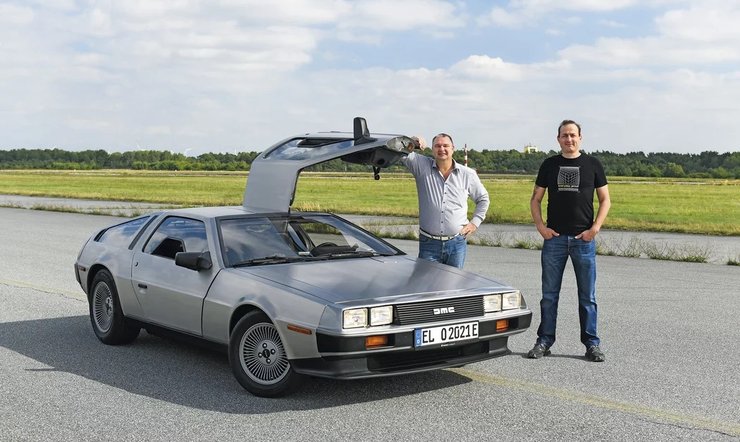 електромобіль DeLorean, DeLorean DMC12, назад у майбутнє