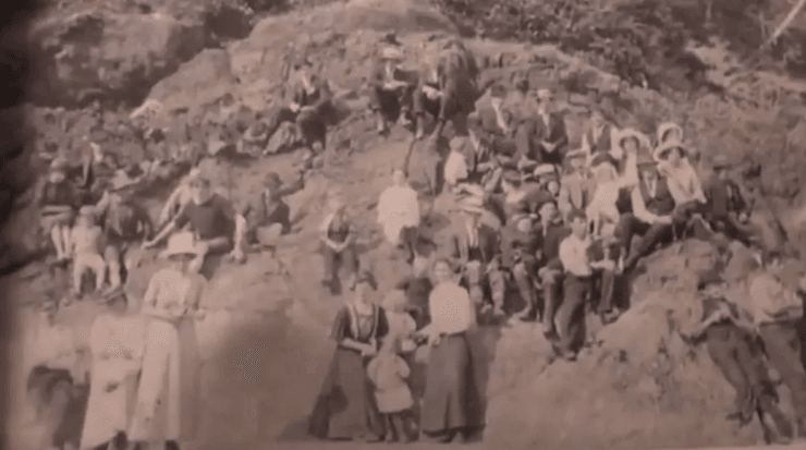 Людина на відео нібито з іншого періоду історії