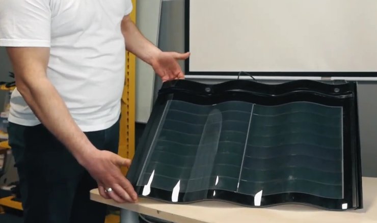 Солнечная черепица