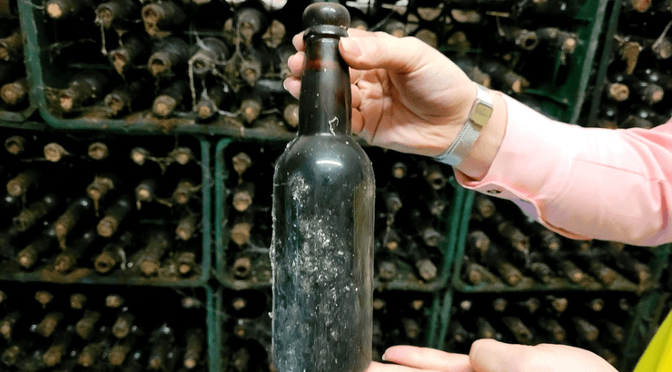 Бутылка, эль, напиток, коллекция, аукцион