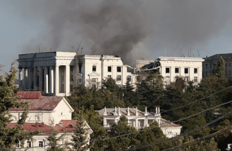 Удар по штабу Черноморского флота тоже не пересек "красную линию"