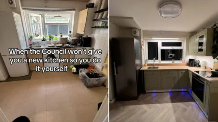 Ремонт, дизайн кухні, фото до і після ремонту, як відремонтувати будинок за копійки, Велика Британія, тренди TikTok
