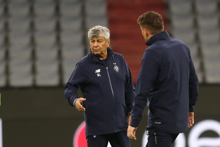 Мирча Луческу матч Бавария Динамо