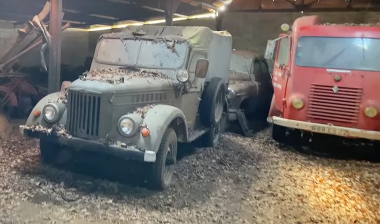 BMW 2000 CS, ГАЗ-69, заброшенніе авто, коллекция авто, ретро-авто