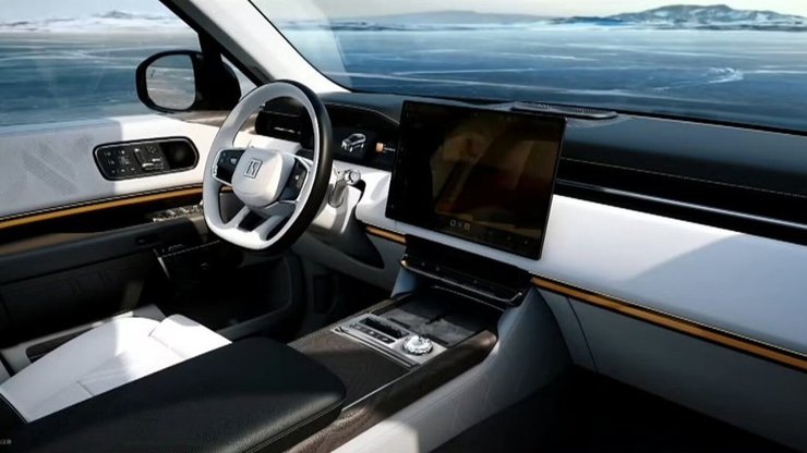 Салон Zeekr 9X 2025