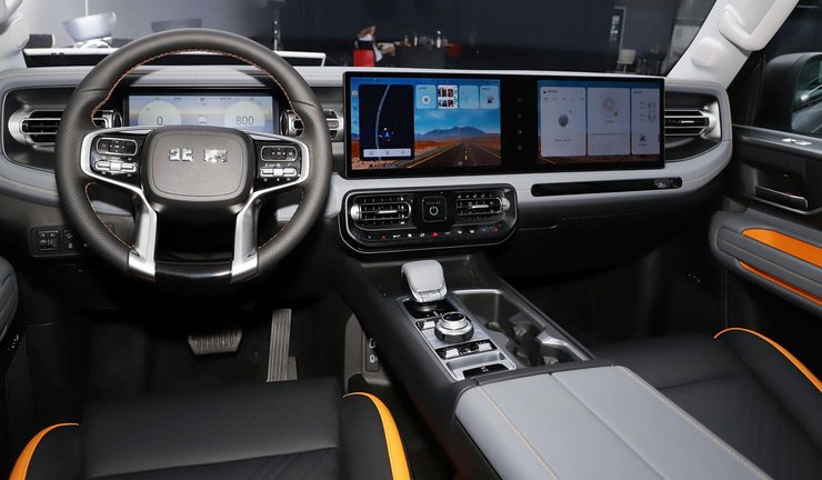 Салон BAIC BJ40, BAIC BJ40, новий BAIC BJ40, китайський позашляховик