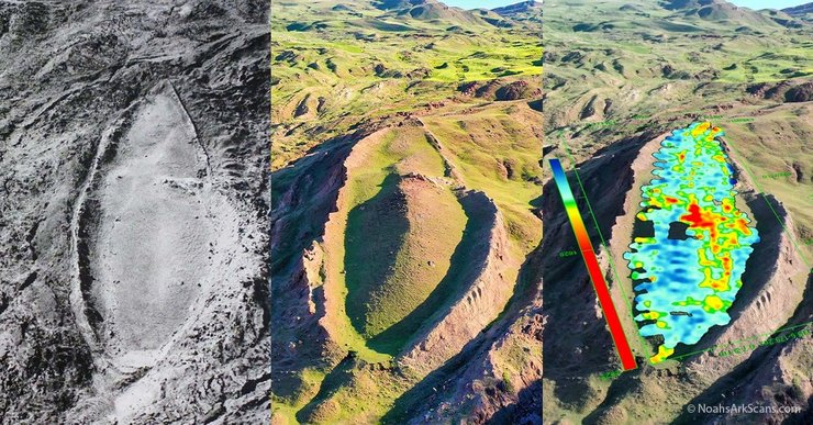 Дурупінар, освіту в формі човна, Туреччина, Ноїв ковчег