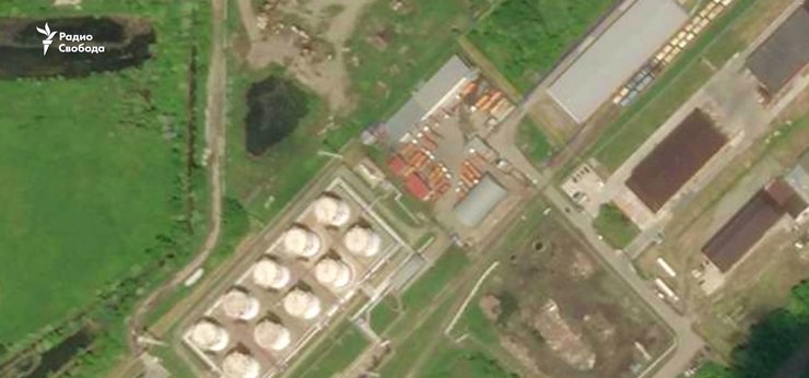 россия пожар нефтебаза энем