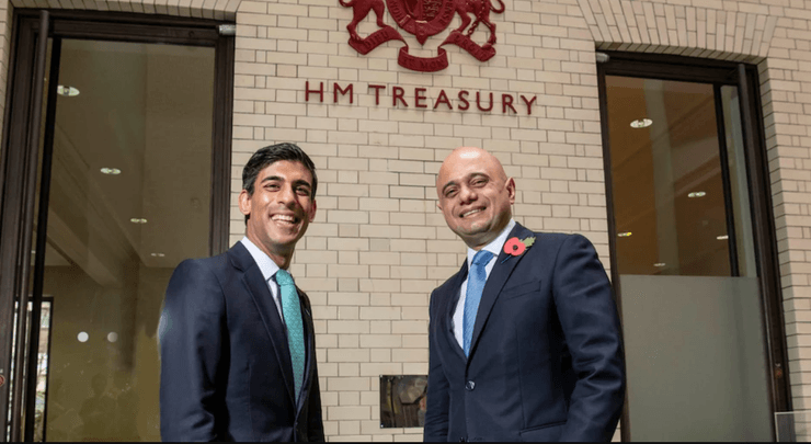 Риши Сунак Саджид Джавид правительство Консервативная партия отставка Борис Джонсон