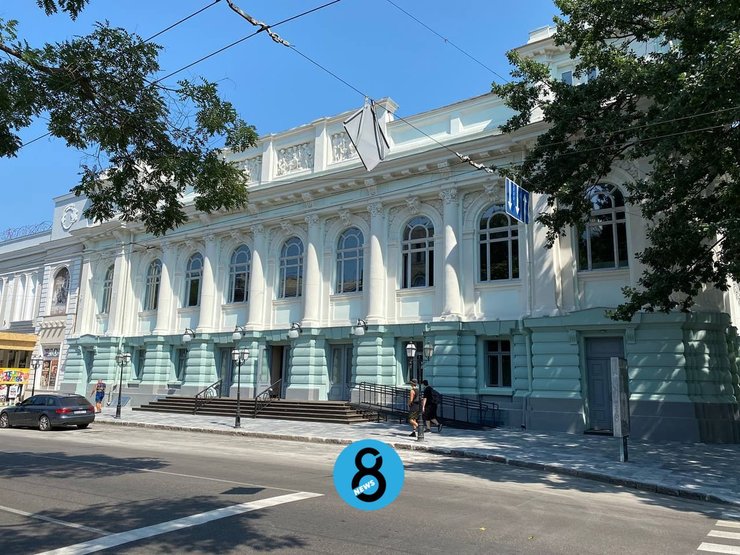 Украинский театр, реконструкция, одесса, пастера, музыкально-драматический театр