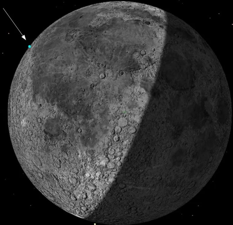 Місяць ракета Falcon 9