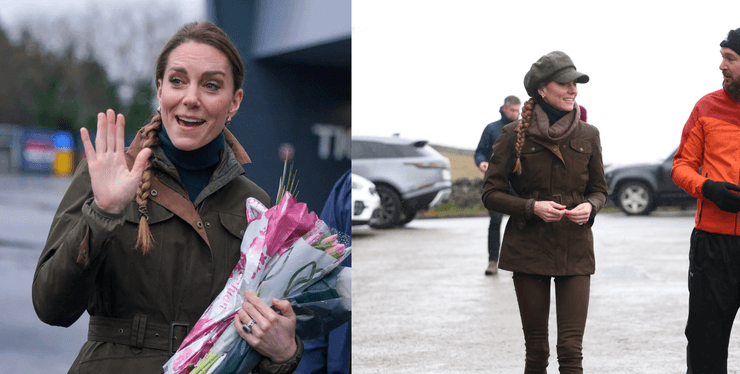 Кейт Миддлтон прическа