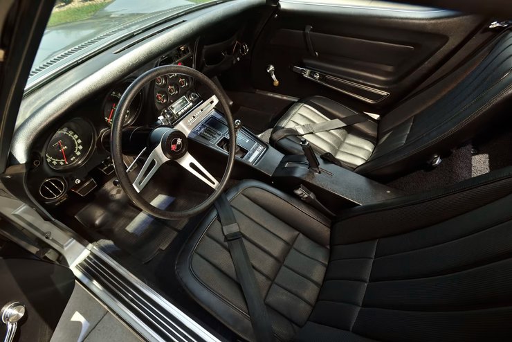 салон шевроле корвет, Chevrolet Corvette, Chevrolet Corvette 1969, Chevrolet Corvette Stingray, капсула часу