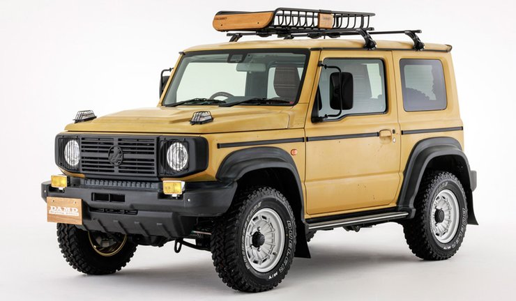 Сузуки Джимни под Гелендваген, тюнинг Сузуки Джимни, Сузуки Джимни, тюнинг Suzuki Jimny,  Suzuki Jimny