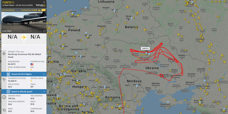 беспилотники над украиной