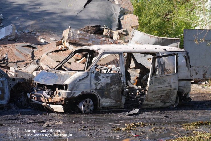 шахеди атакували Запоріжжя