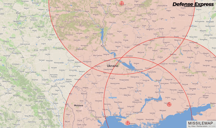 Радиус атаки ракетой Х-69, Х-69, РФ, ракета