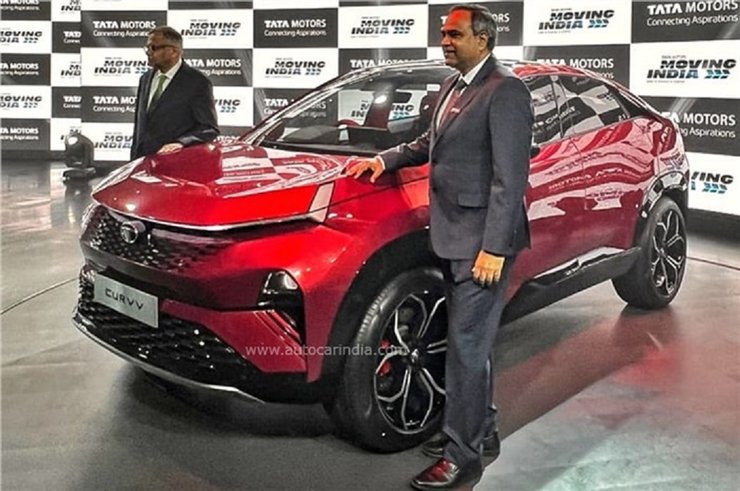 Tata Curvv SUV coupe