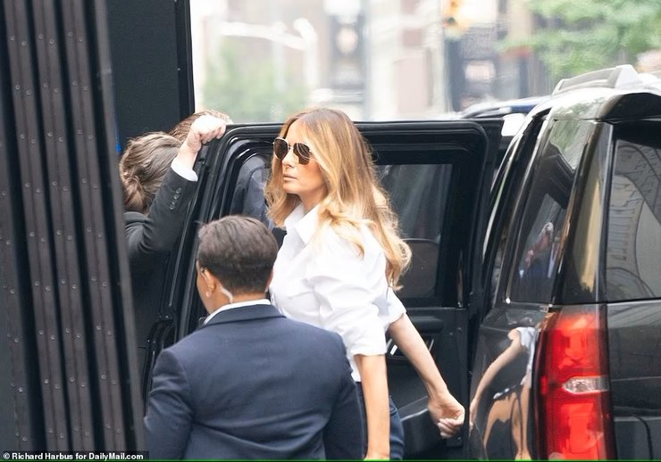 Дональд Трамп, Ивана Трамп, Мелания Трамп