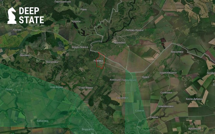 Карта на Сумщине