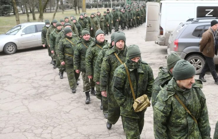 мобілізація, мобілізація в Росії, російські військові, мобілізовані