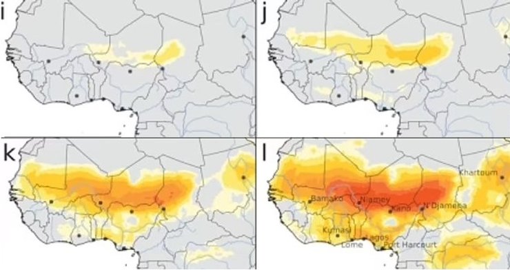 африка жара
