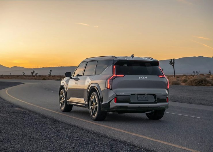 Kia EV9 GT 2025, Kia EV9, новый Kia EV9, электромобиль Kia, электромобиль Kia, кроссовер Kia