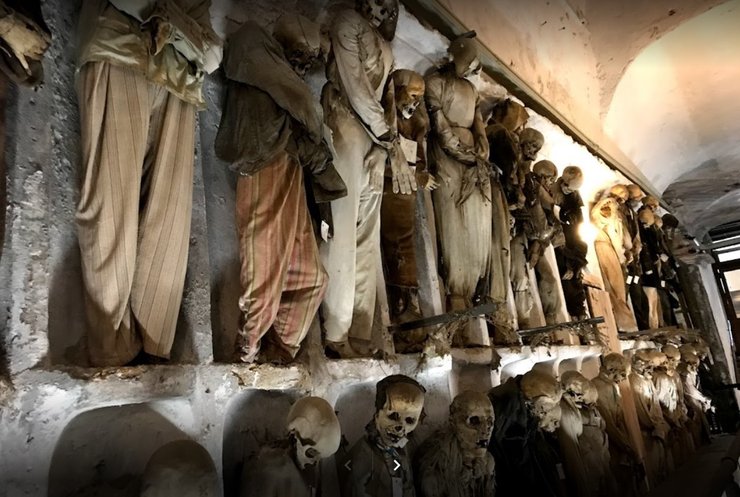 катакомби, капуцини, Палермо, Сицилія