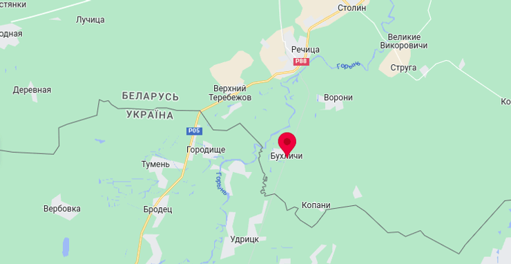 Бухлічі обстріл авіація окупанти Білорусь кордон Росія Україна провокація