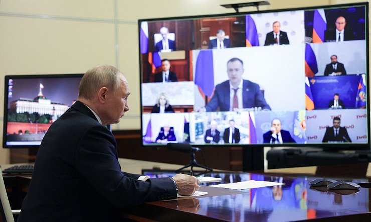 владимир путин, компьютер, кремль, президент россии