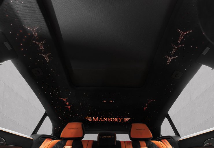 Салон Lamborghini Urus Mansory