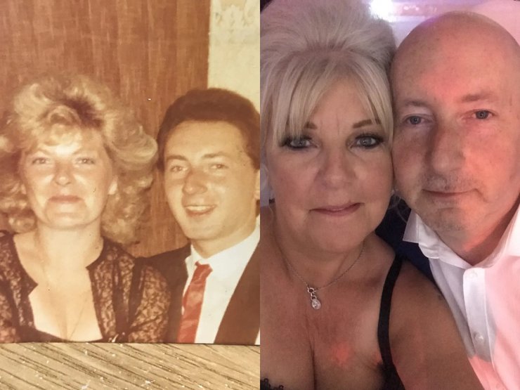 Семейная пара, муж и жена, пенсионерка,