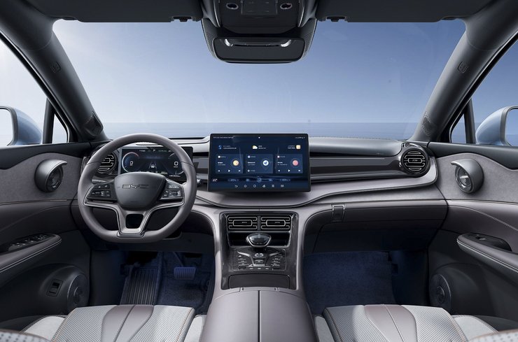 BYD Frigate 07, BYD Frigate, новый BYD Frigate, кроссовер BYD, гибрид BYD