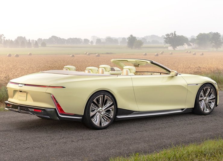 Cadillac Sollei 2024, новый Cadillac Sollei, электромобиль Cadillac, электромобиль Cadillac, кабриолет Cadillac
