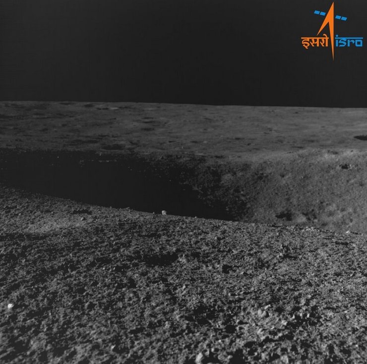 кратер, Місяць, Чандраян-3