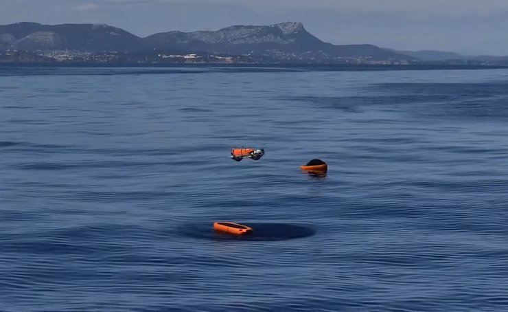 дрон, подводный запуск, дрон субмарина