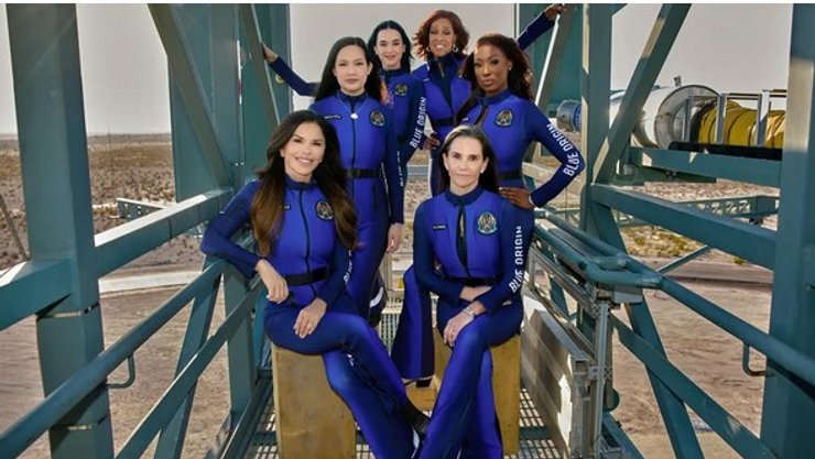 экипаж миссии Blue Origin