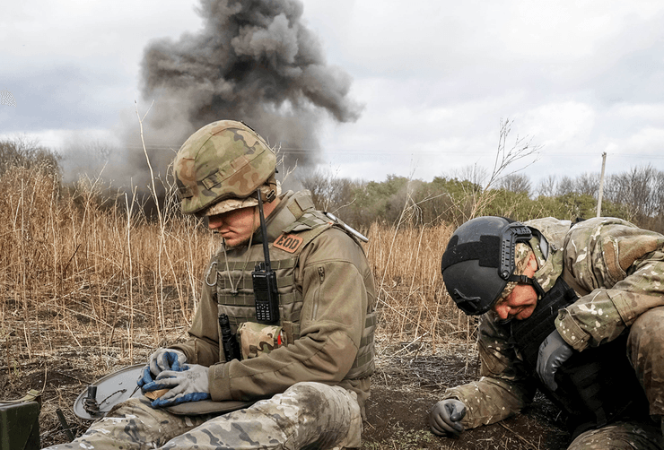 Сапер ВСУ Андрей Илькив