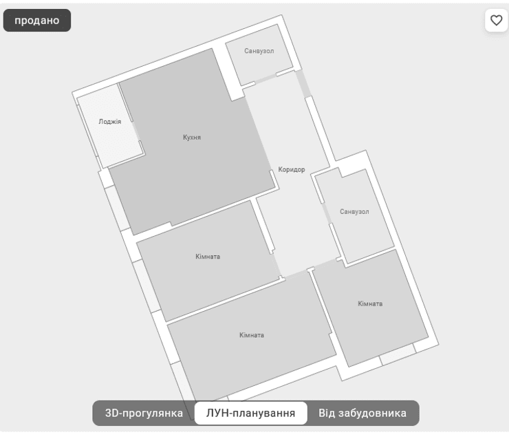 Возможная планировка квартиры нардепа.