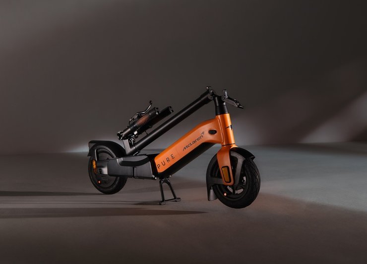 самокат макларен, электросамокат MCLaren, новый электросамокат, Pure X McLaren, Pure X McLaren