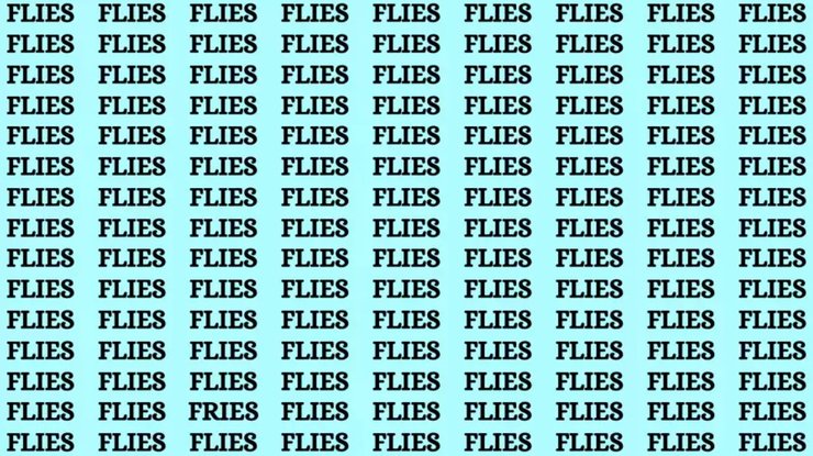 Fries серед Flies