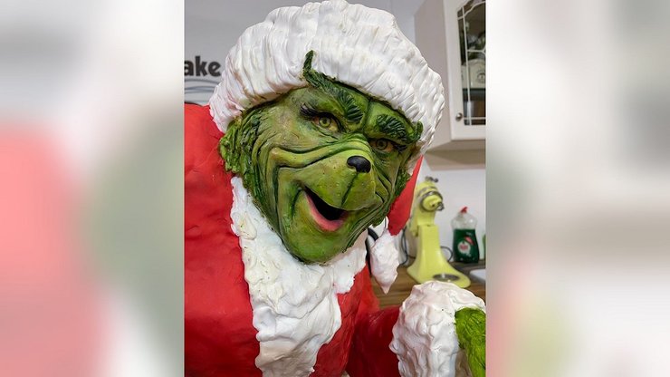 Торт, Рождество, Новый год, десерт, Англия, кондитер