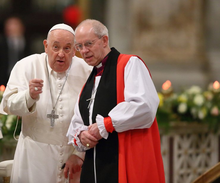 джастін велбі, папа римський