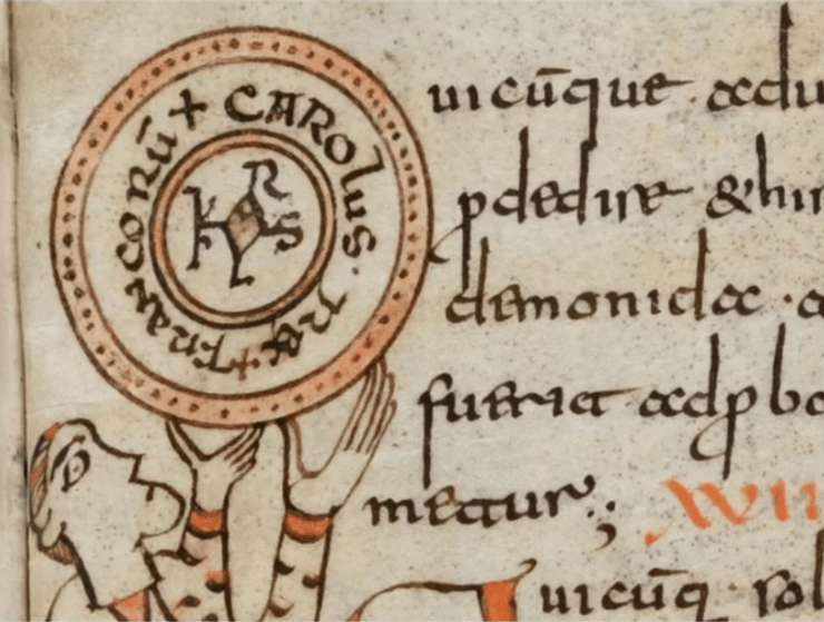 монети, археологія, знахідка, історія, німеччина, королева, розкопки, каролінзька монета, королева Фастрада, Карл Великий, середньовічна історія, нумізматика, жінки в історії