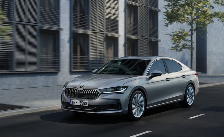 Skoda Superb 2024, Skoda Superb, новая Skoda Superb, универсал Skoda
