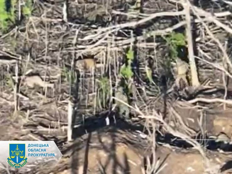 Оккупанты расстреляли двух пленных бойцов ВСУ возле поселка Удачное