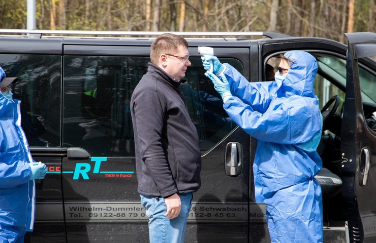 температура, кпп, киев, карантин, коронавирус