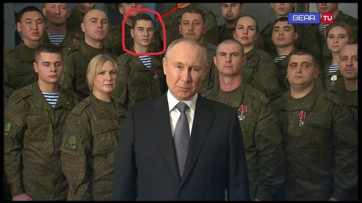 новогоднее обращение, владимир путин, российский военный